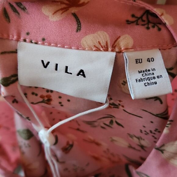 Pink Floral Frilly Babydoll Dress - Picture 6 of 10